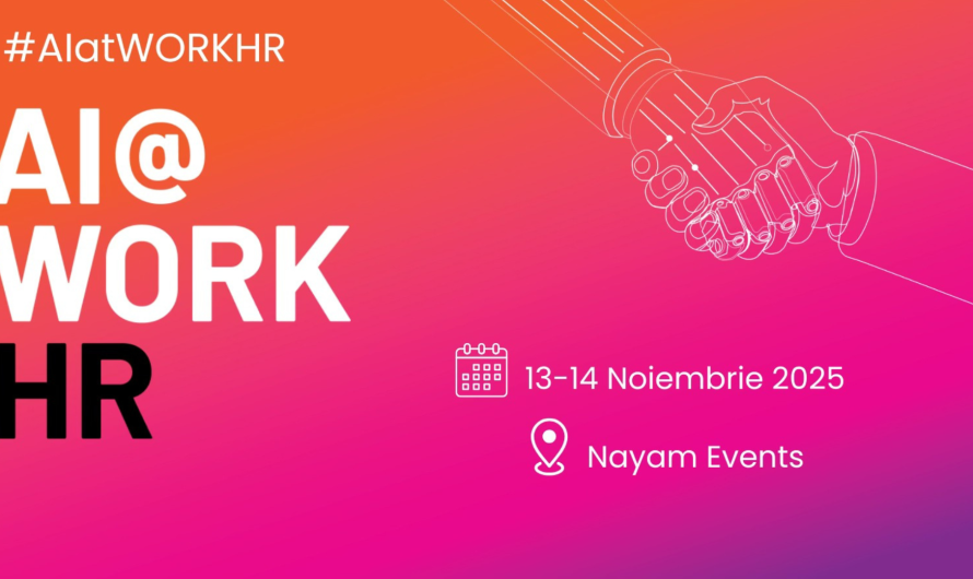 Prima ediție a conferinței AI@WORK: HR explorează modul în care inteligența artificială transformă lumea resurselor umane