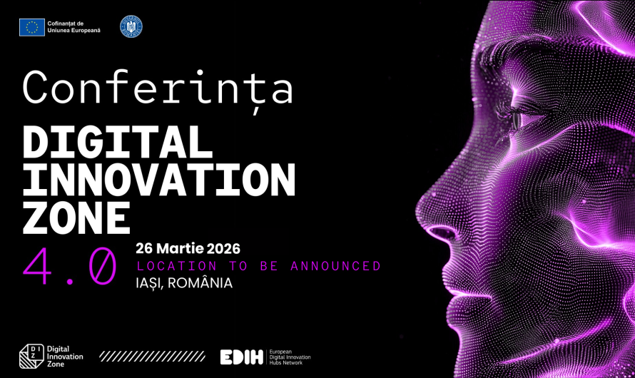 Iașul devine capitala AI pe 26 martie: Digital Innovation Zone lansează ediția a IV-a a Conferinței DIZ 4.0